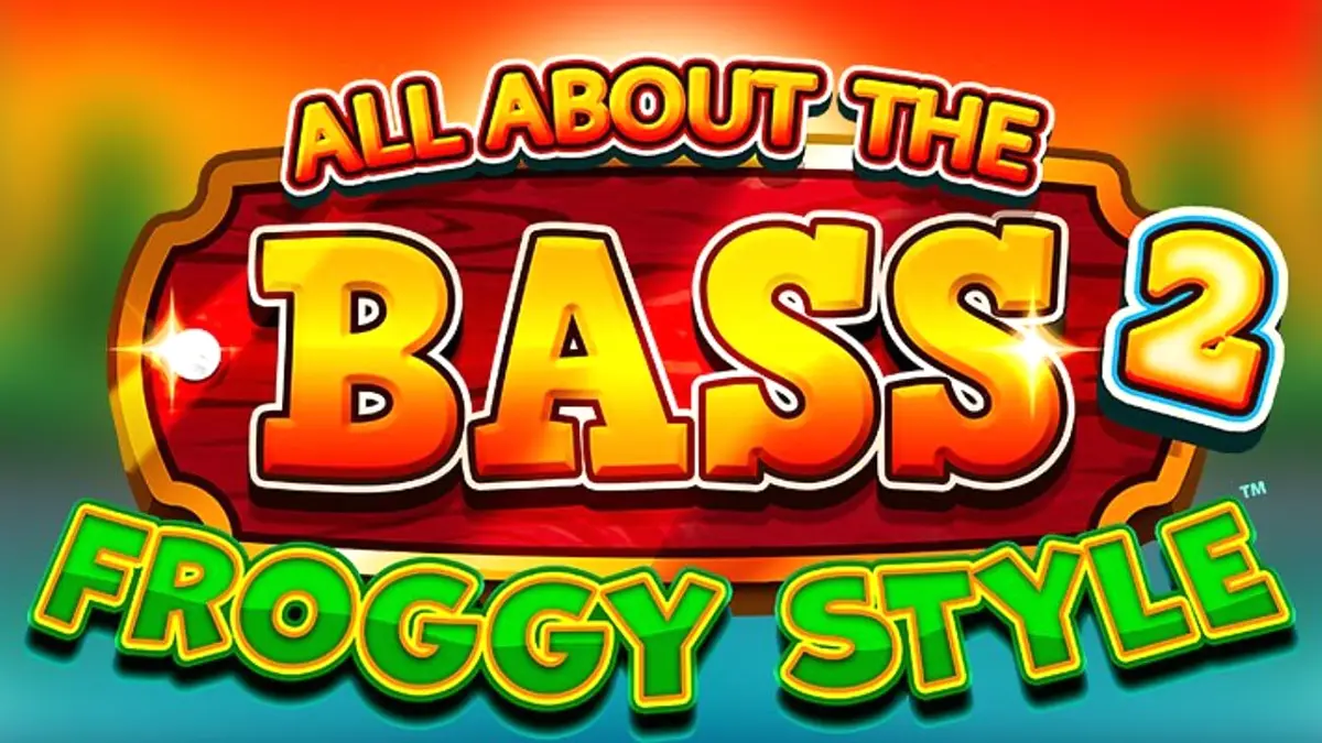 Tampilan antarmuka mobile slot All About the Bass 2: Froggy Style